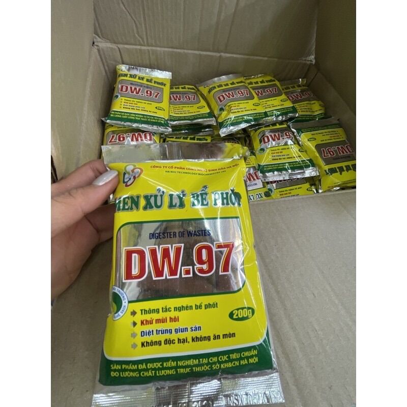 Men xử lý bể phốt DW.97