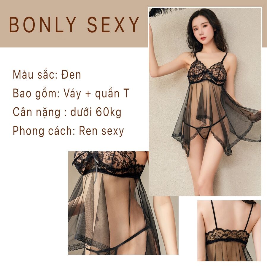 Bộ đồ ngủ ren sexy