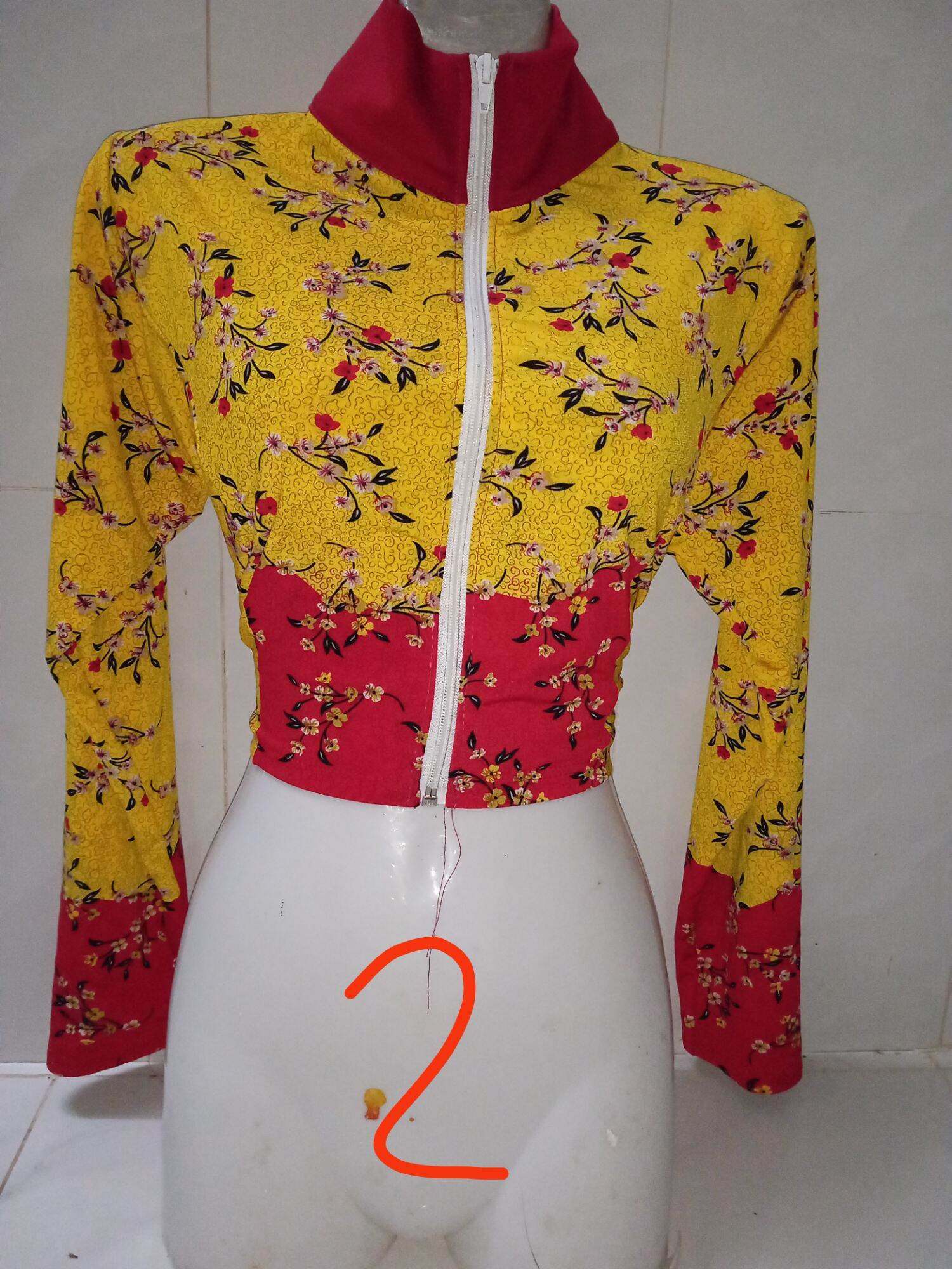 Áo khoác lửng tay hai lớp