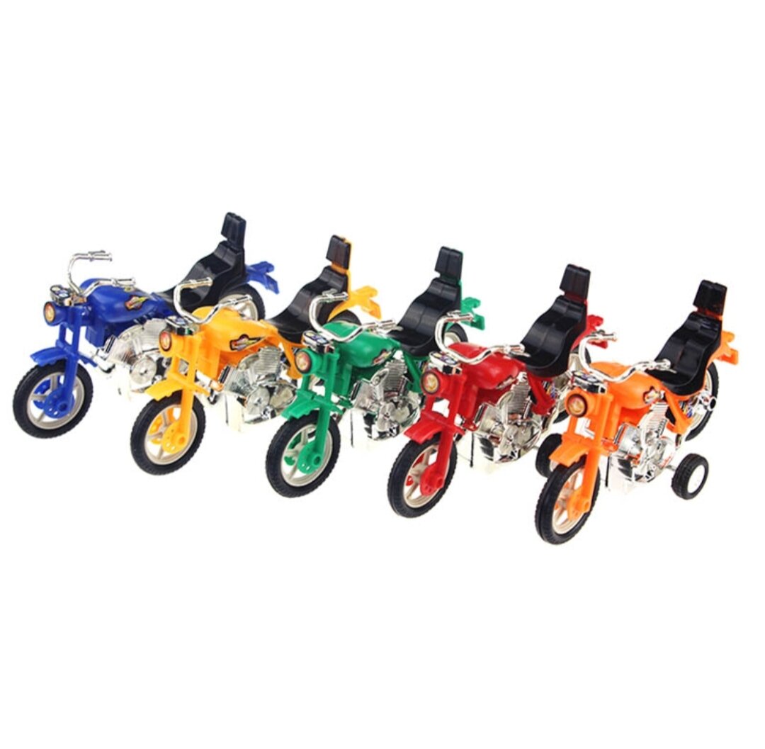 Đồ chơi xe máy mini mô hình chạy cót nhiều màu sắc