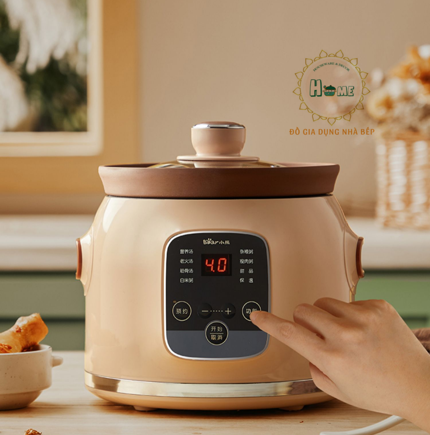 Nồi hầm điện đa năng 2l chính hãng bear