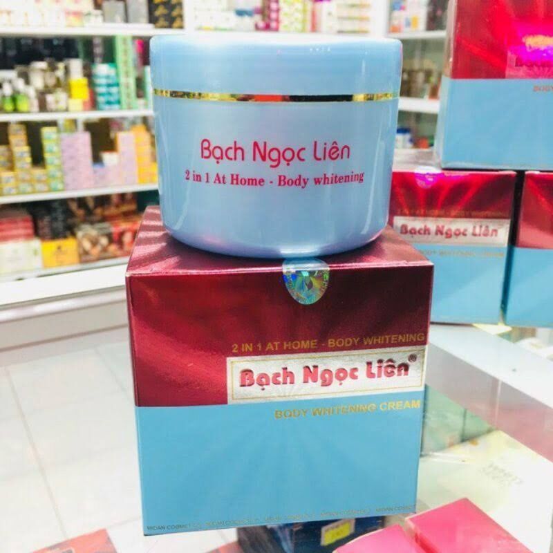 Body trăng da siêu tốc Bạch ngọc liên