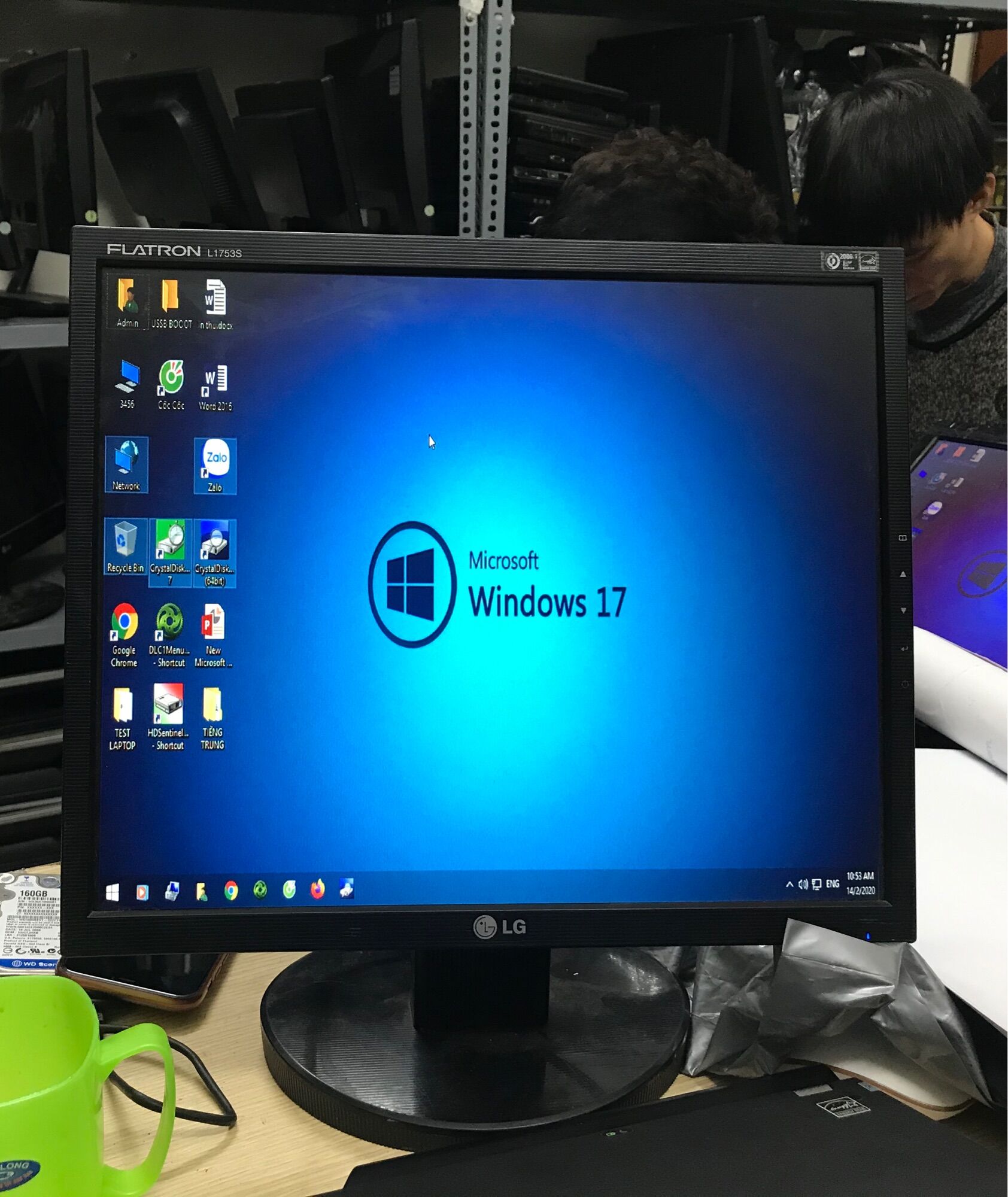 Màn hình LG 17inch cũ, nguyên team giá rẻ