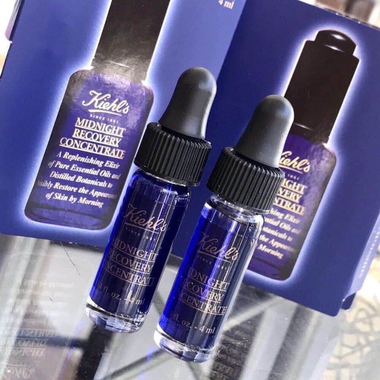Size mini- Tinh chất phục hồi da ban đêm Kiehl’s Midnight 4ml