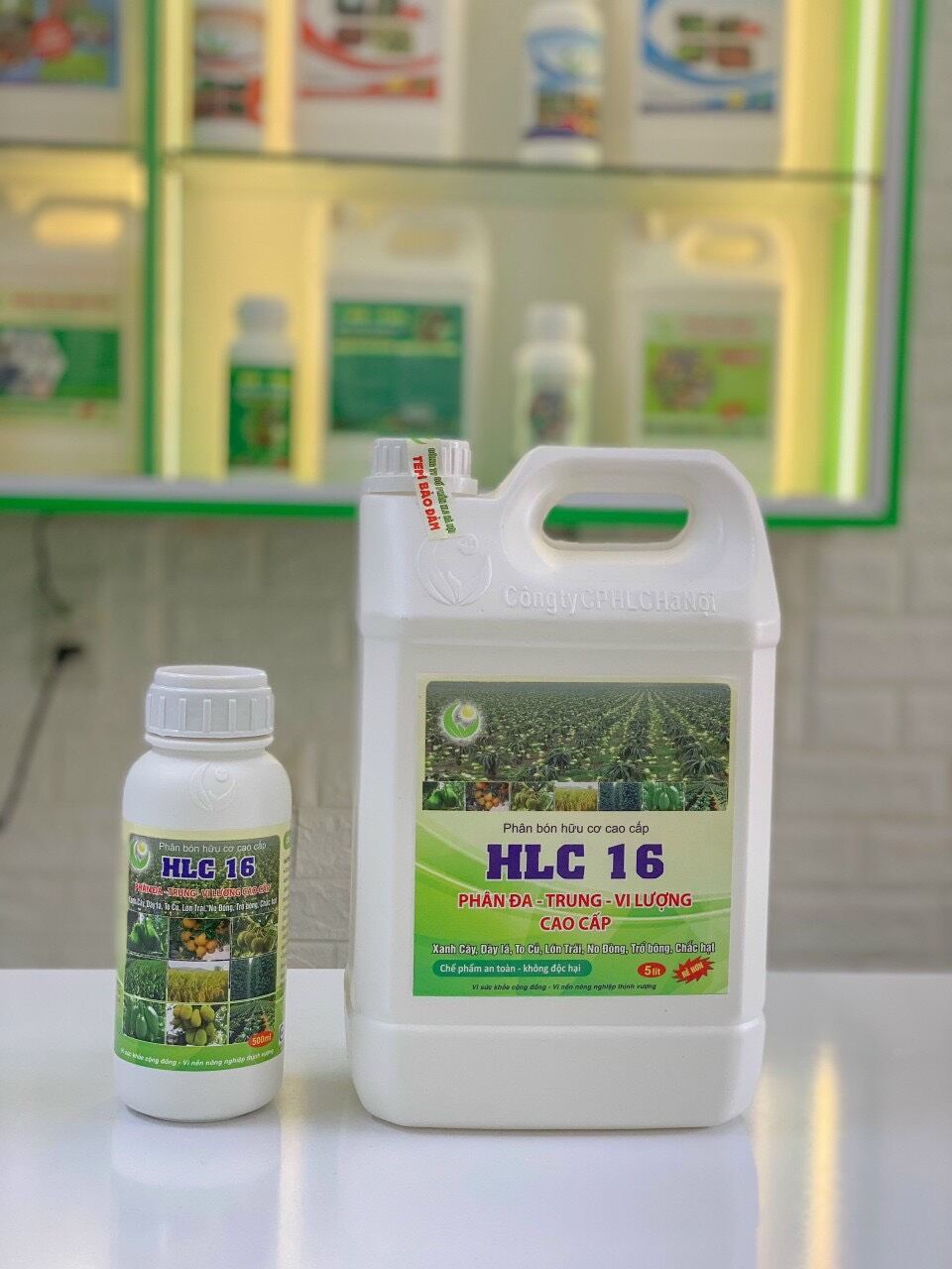 Chế phẩm sinh học phân bón lá cao cấp hlc 16
