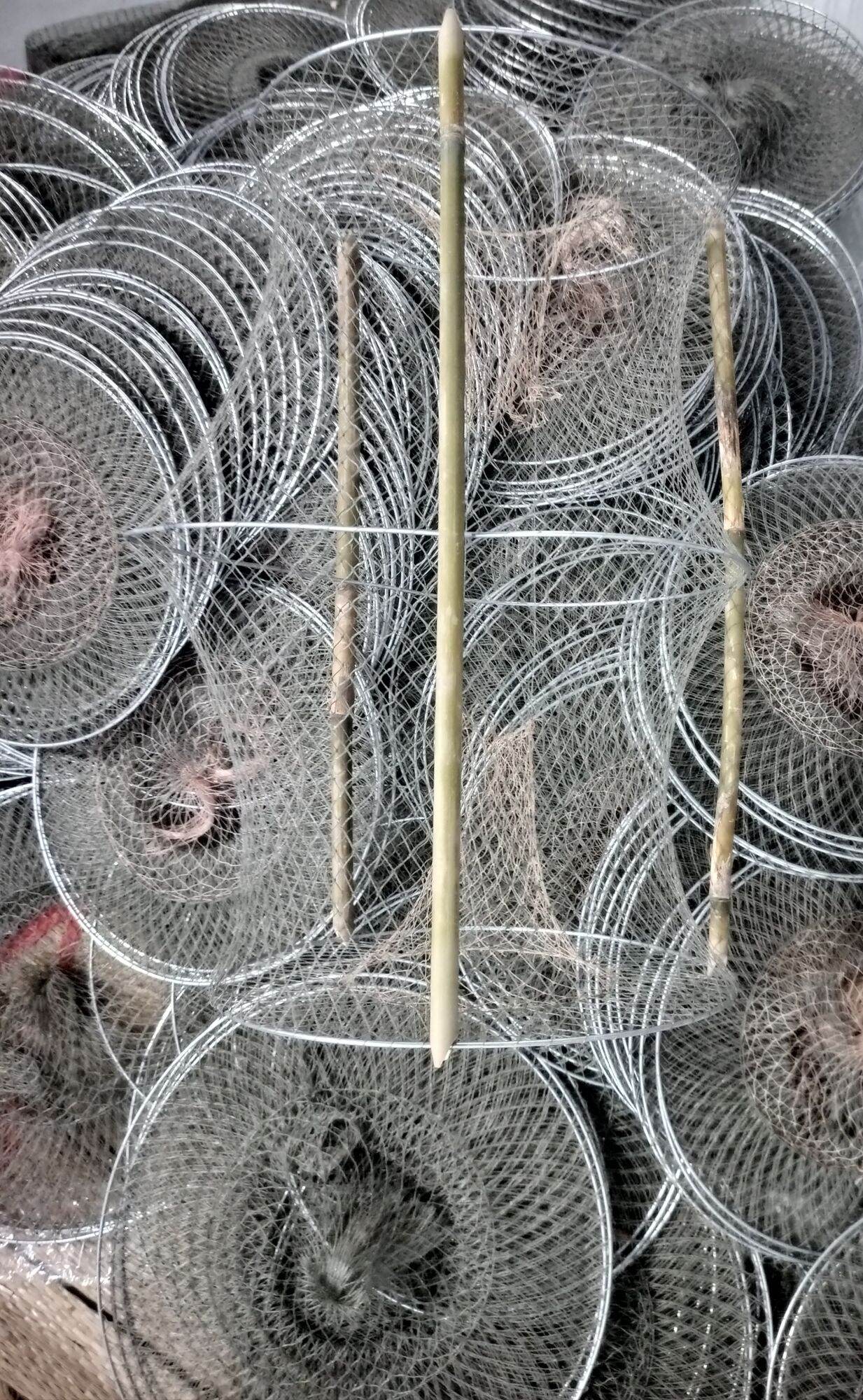 lờ cá cải tiến vành sắt tai thỏ (30*52)