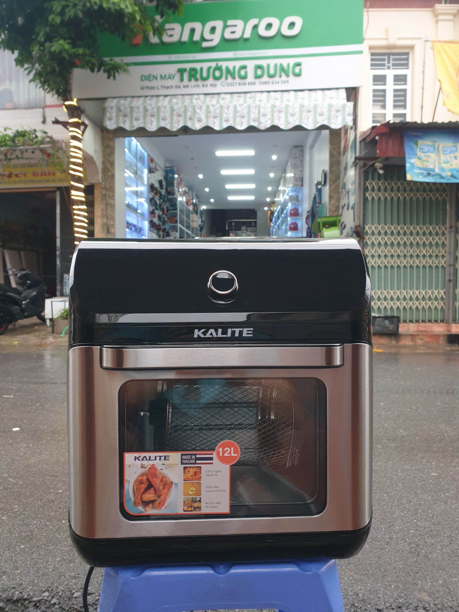 NỒI CHIÊN KO DẦU KALITE Q10 - KL-1200 GIÁ RẺ tặng thêm 01 gắp thịt và 01 bình tra dầu bảo hành 24 tháng