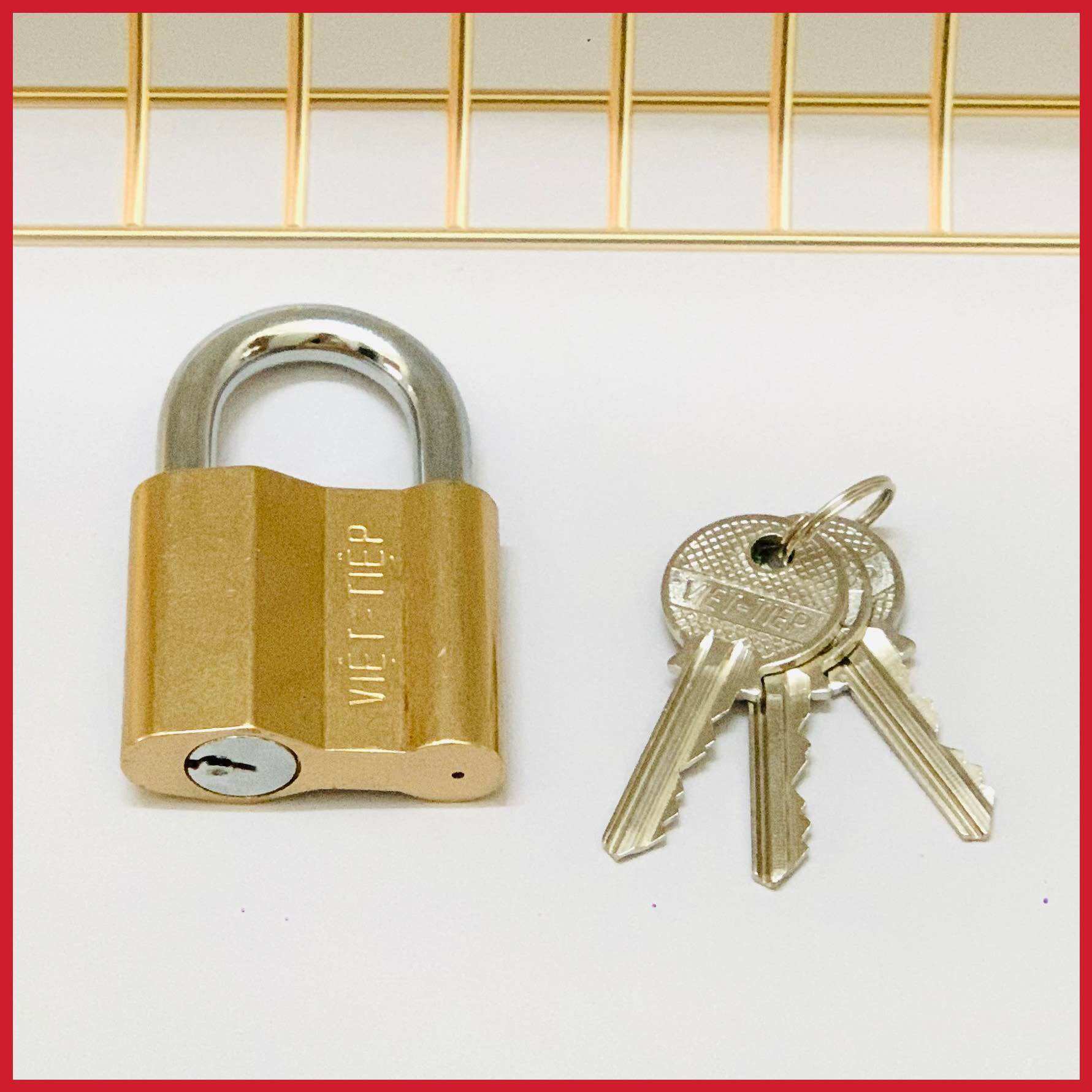 Khóa Việt Tiệp 63mm chính hãng
