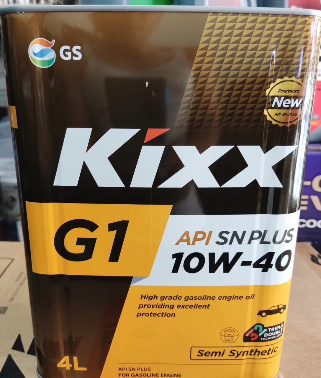 Nhớt kixx g1 sn plus 10w40- 4l - bán tổng hợp