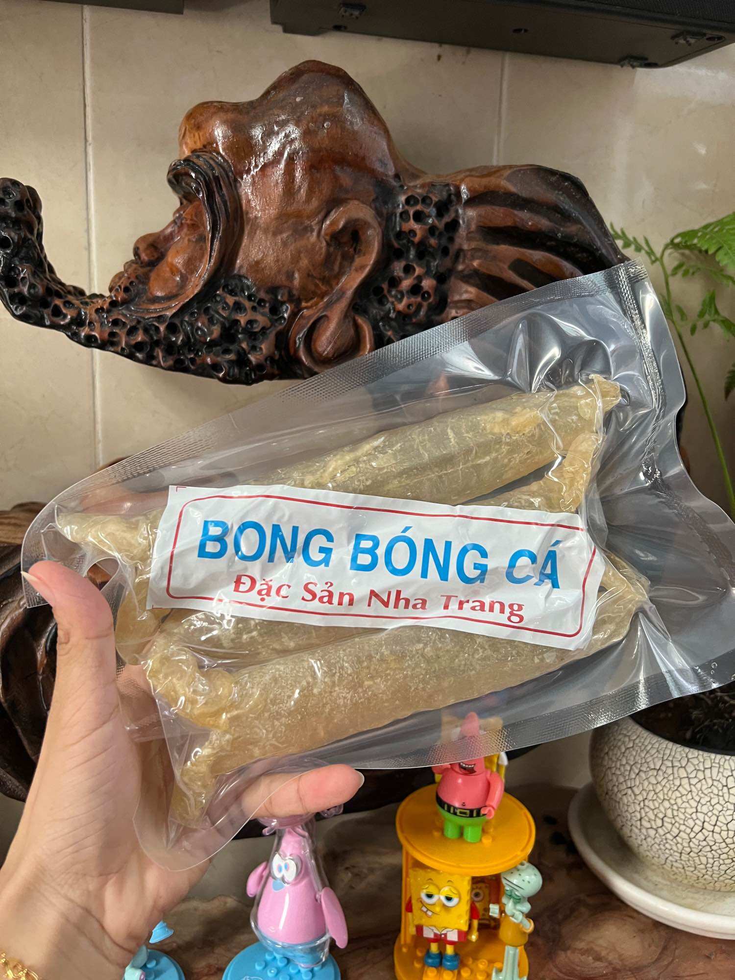 500g bong bóng cá chẽm dày