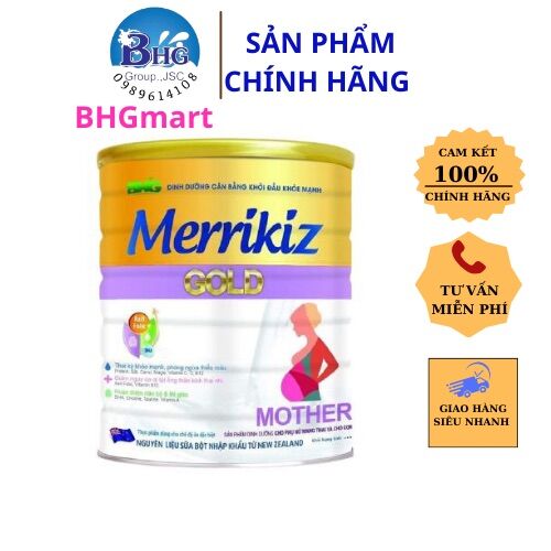[HCM]SỮA MERRIKIZ BẦU 900G