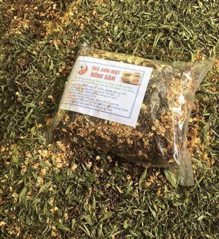 500gr Trà Sơn Mật Hồng Sâm loại ngon