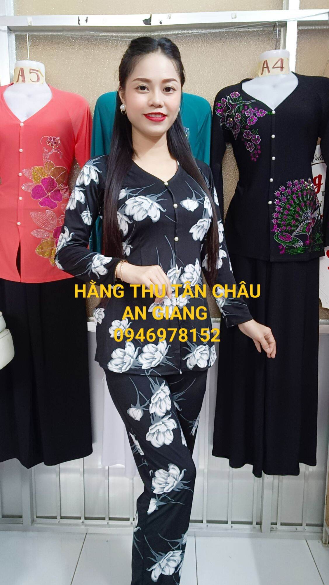 BỘ BÀ BA BÔNG ỐNG NHỎ