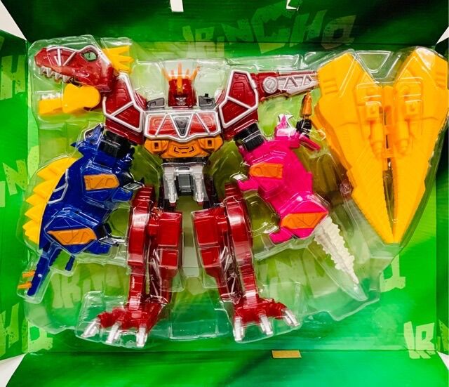Hộp Robot lắp ráp biến hình siêu nhân điện long Kyoryuger