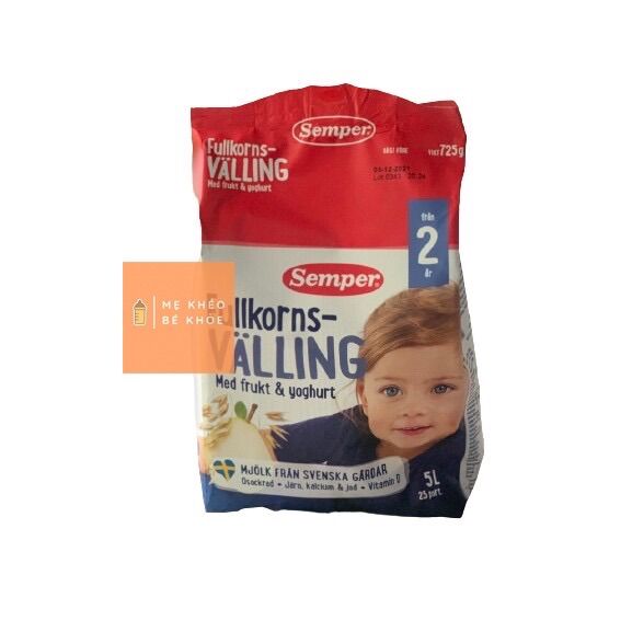 Sữa valling ngũ cốc Semper Thuỵ Điển cho bé 1.5 đến 2 tuổi