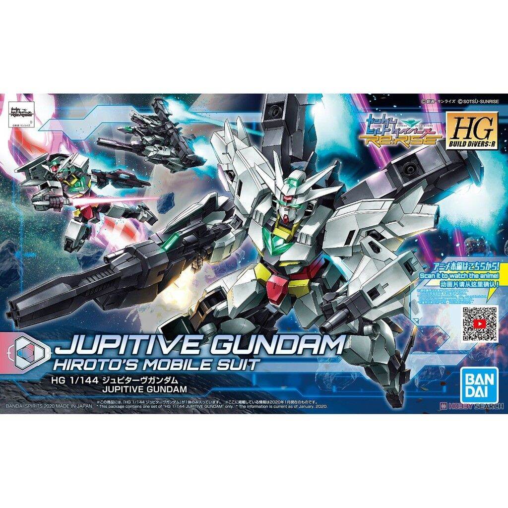 Mô hình hgbd:r 013 hg jupitive gundam