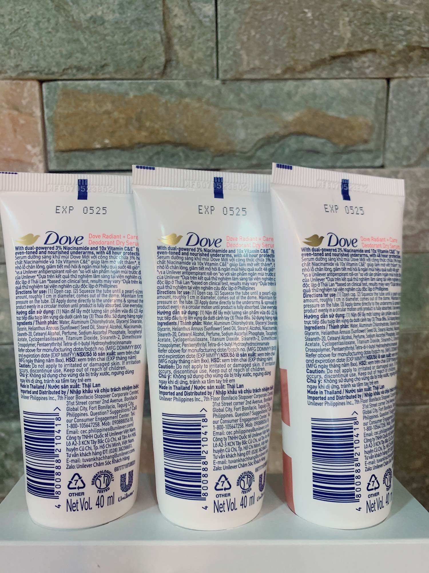 Kem Khử Mùi Tinh Chất Serum Dove 50ml