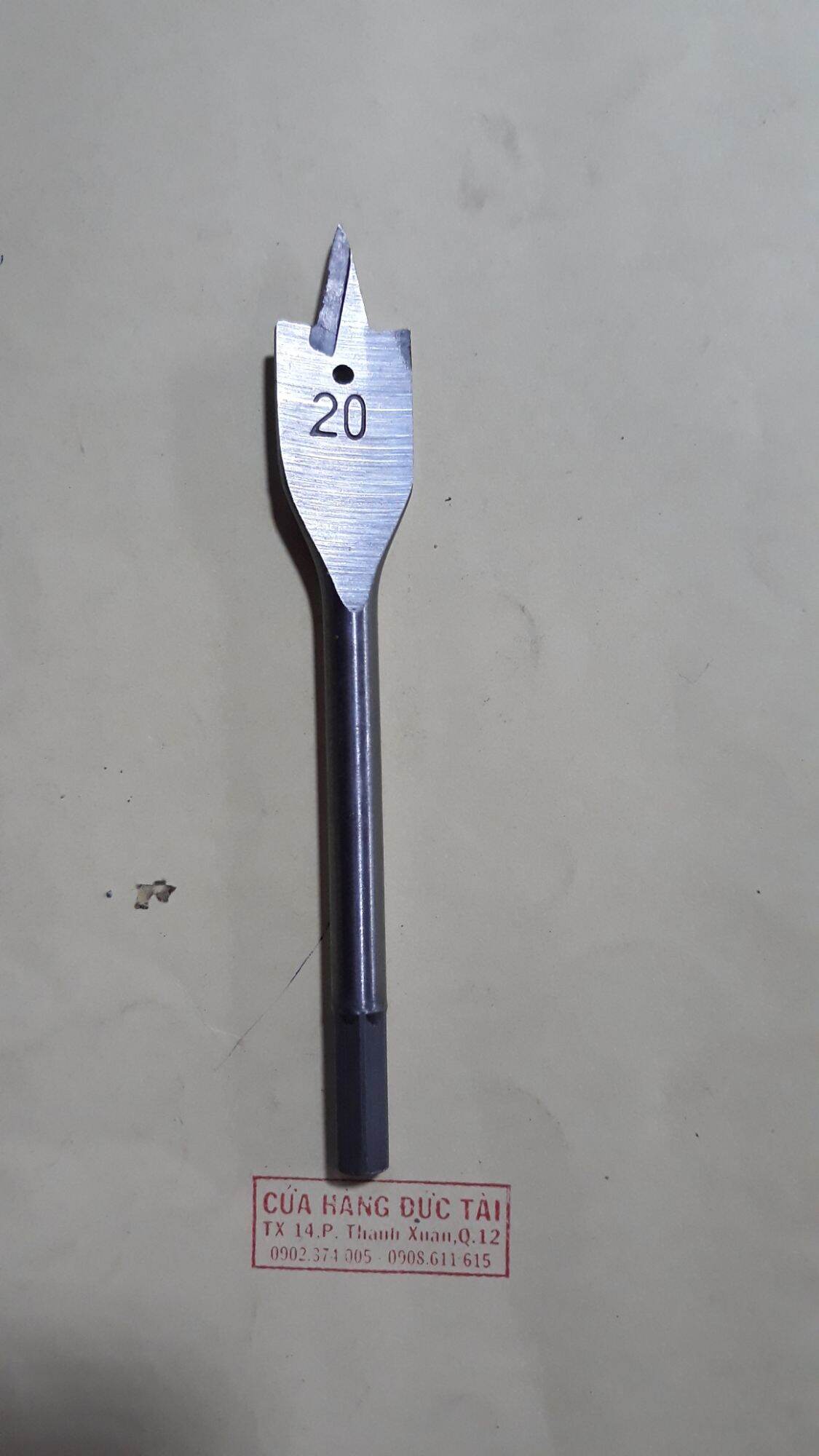 [HCM] Mũi khoan gỗ dẹp, mũi khoan gỗ lá