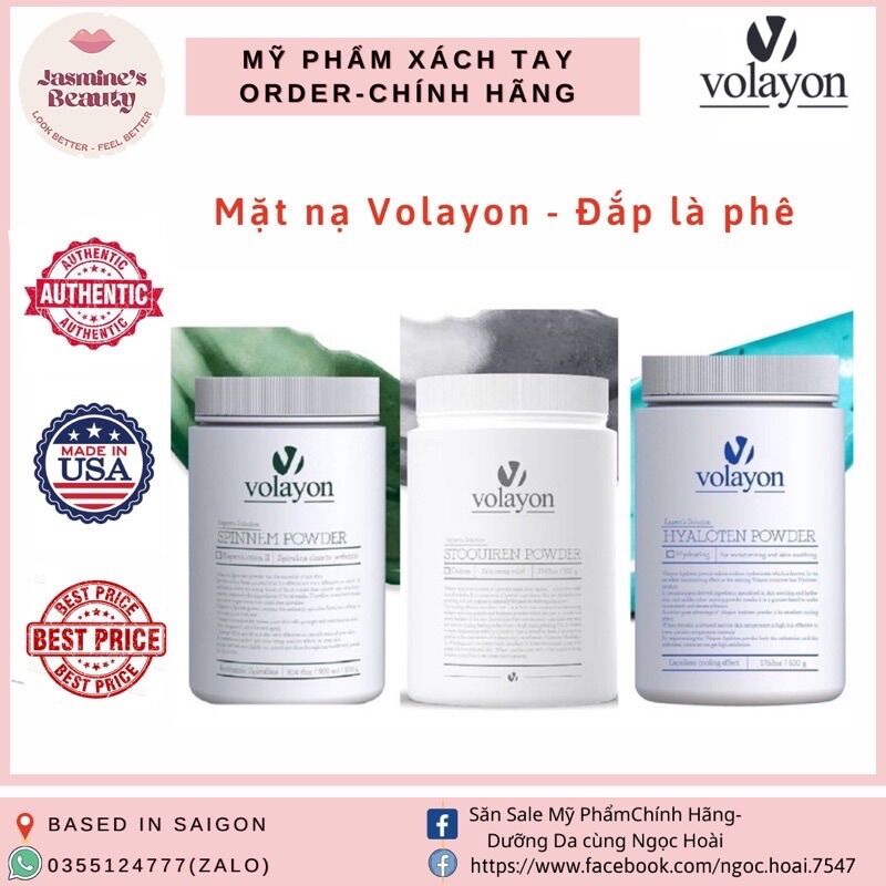 Mặt nạ Volayon đủ màu