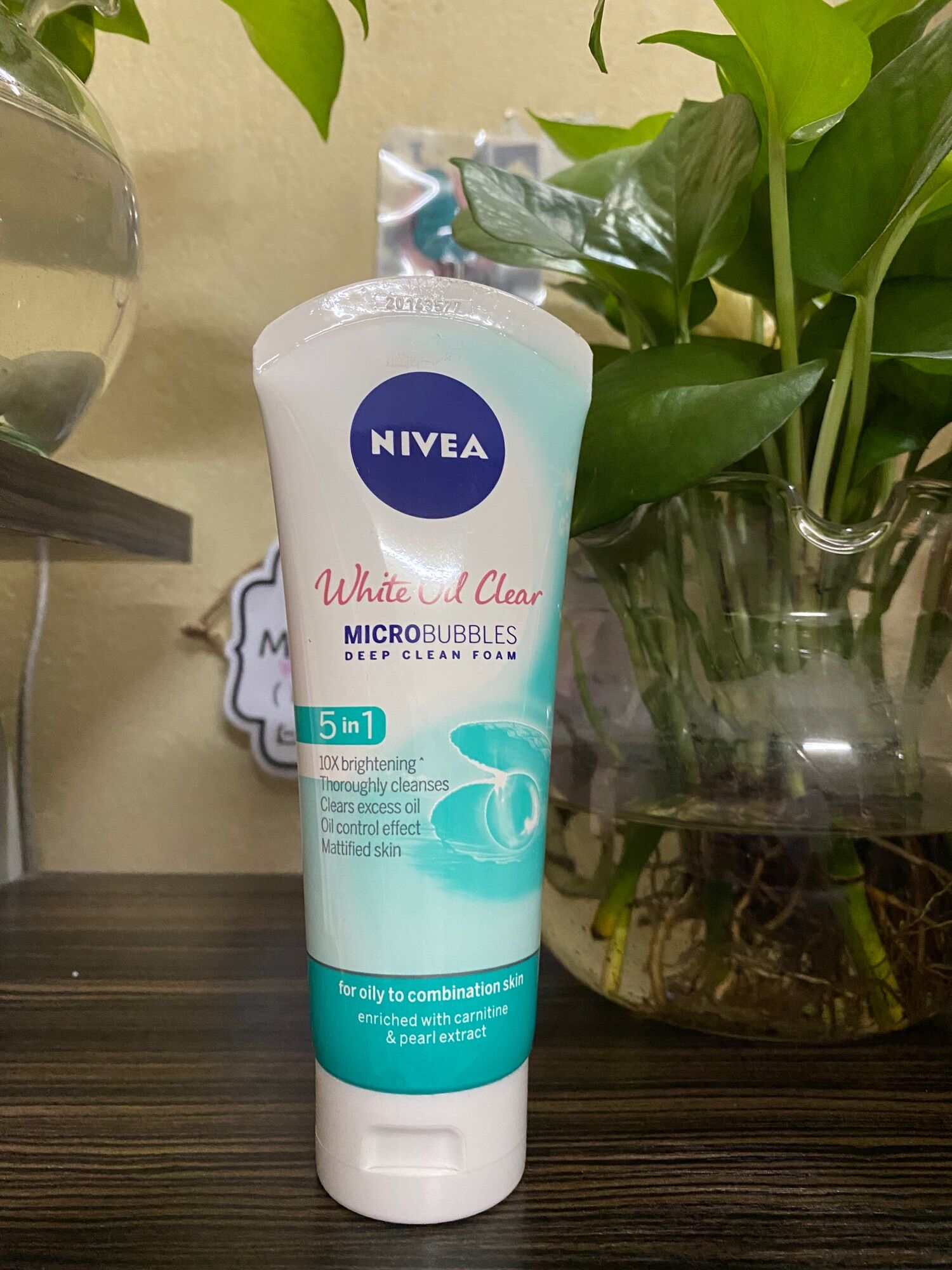 Sữa Rửa Mặt Nivea Nữ Micro Bubbles Deep Clean Foam 5in1 - 100g