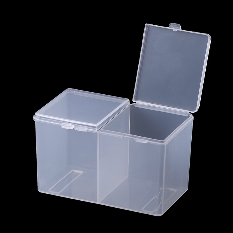 The Tattoo Cotton Piece Box Storage Box Transparent Acrylic Transparent Storage Box Makeup Cotton Box Tattoo Embroidery Products Tools