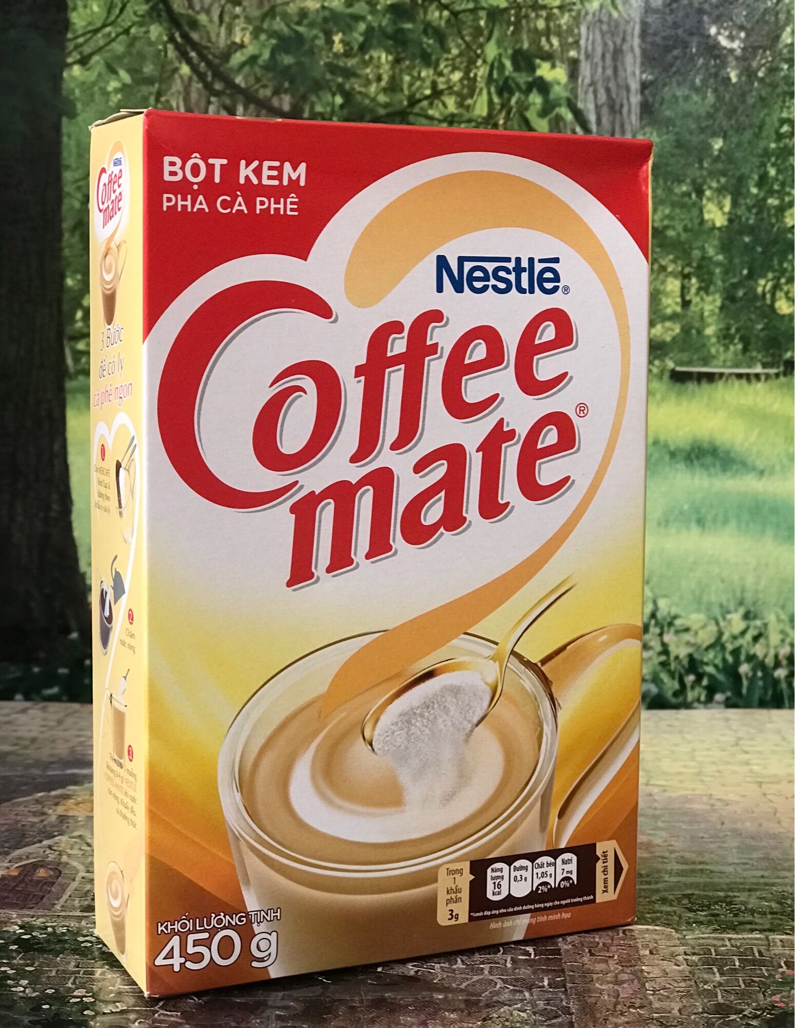 Bột kem pha cà phê coffee-mate nestlé hộp 450g