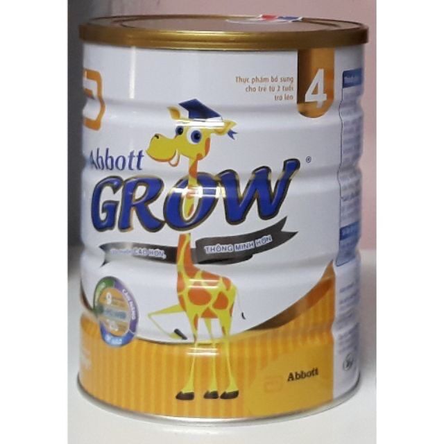 Sữa Abbott Grow 4 900g (Cam kết chính hãng, Date mới)