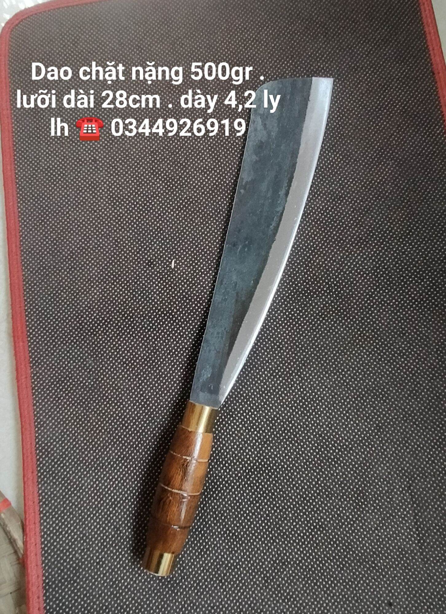 Dao chặt dừa thép nhíp ô tô