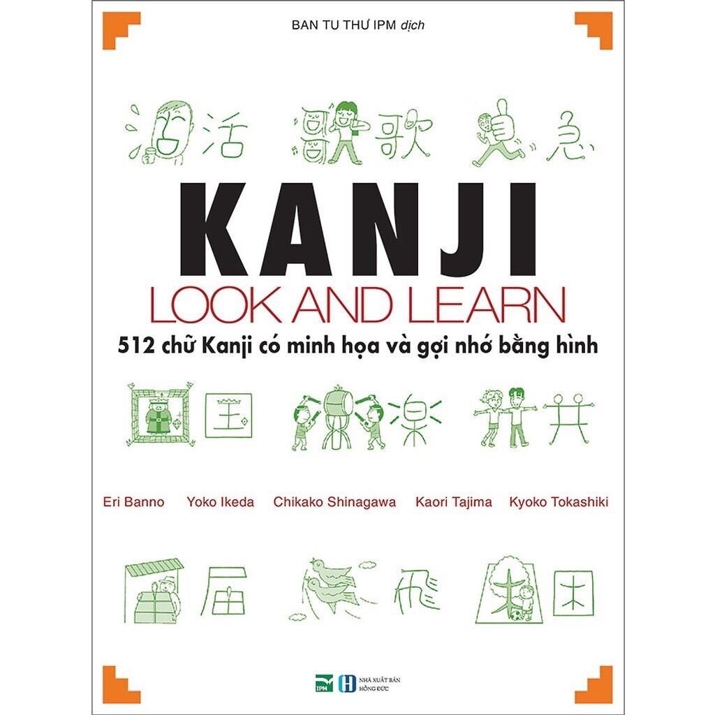 Sách kanji look and learn 512 chữ