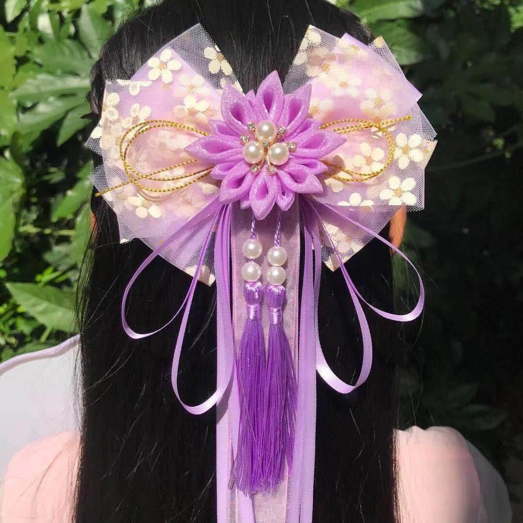 kẹp tóc nơ cổ trang, tiểu thư (hanfu) 17