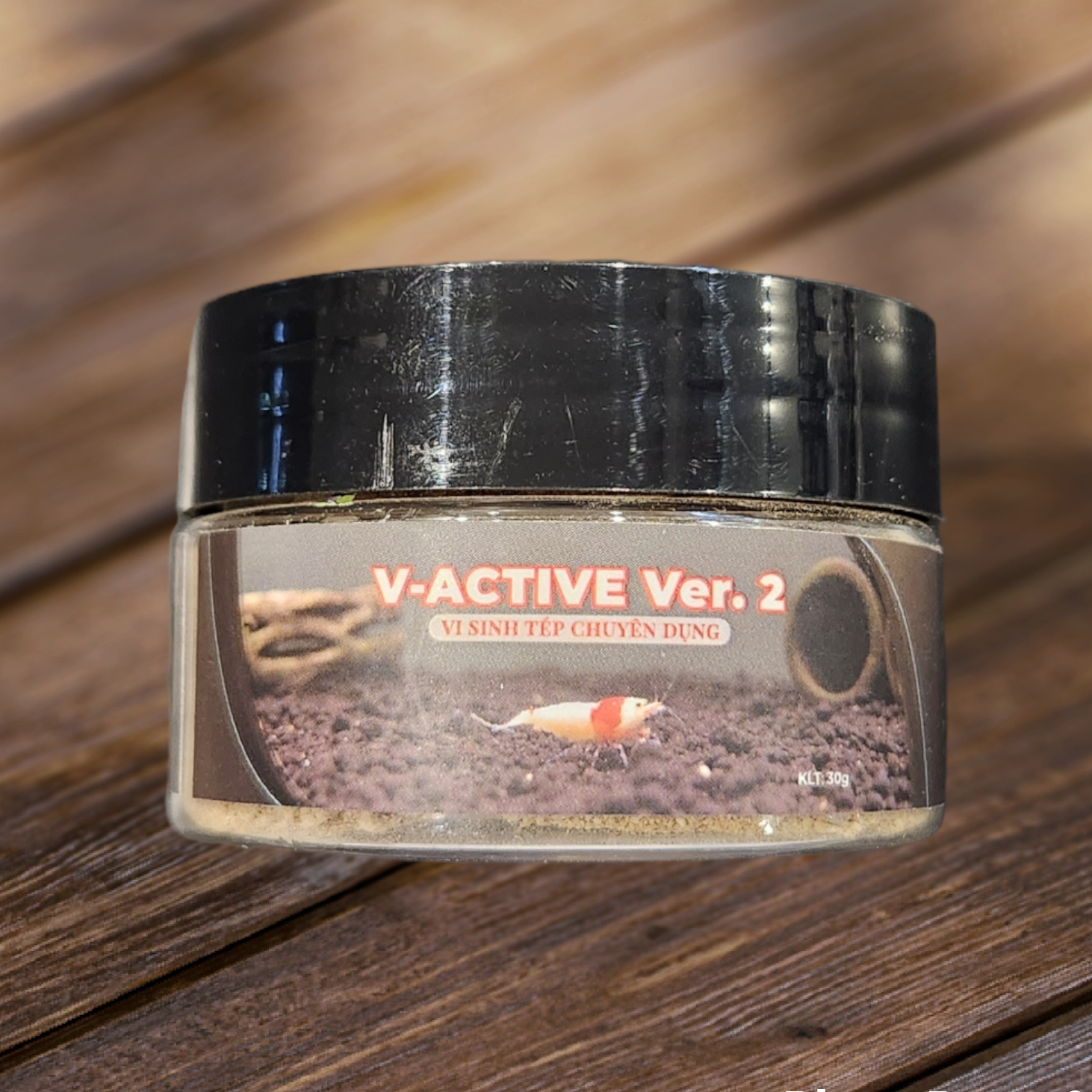 Vi sinh bột V-Active Ver2 chuyên dùng cho hồ tép cảnh (Thủy sinh tím)