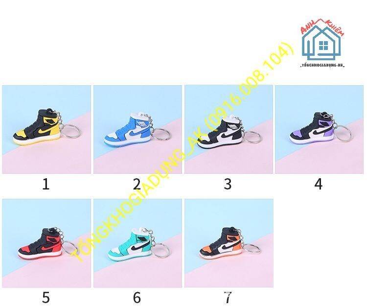 Móc khóa hình chiếc giày cute rất dễ thương (4.1cm)