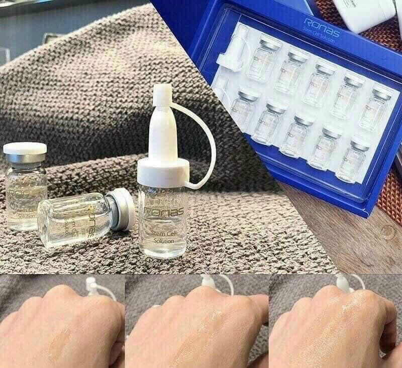 [HCM]Tế Bào Gốc Ronas Stem Cell Solution 1 Hộp 10 Lọ