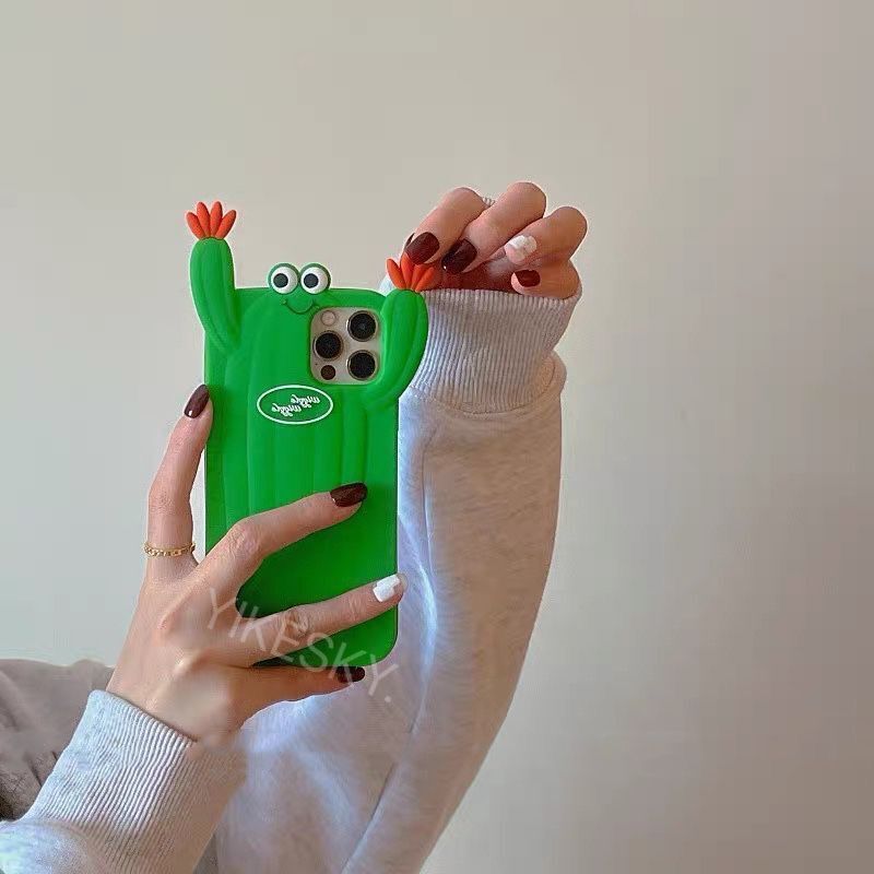 Ốp lưng xương rồng cute iPhone 6,6s,6 plus,...