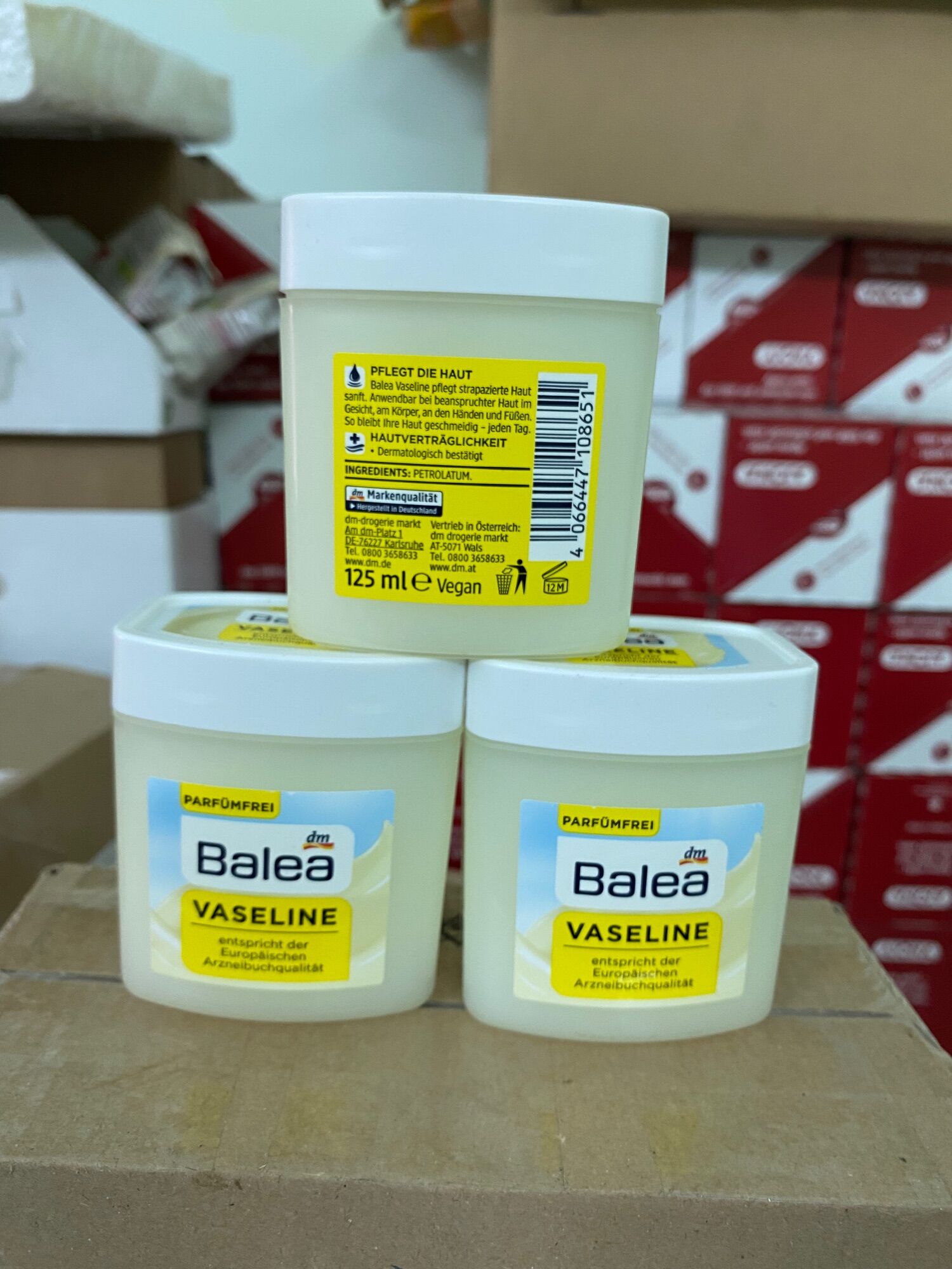 Kem nẻ Vaseline Balea 125ml - hàng nội địa Đức