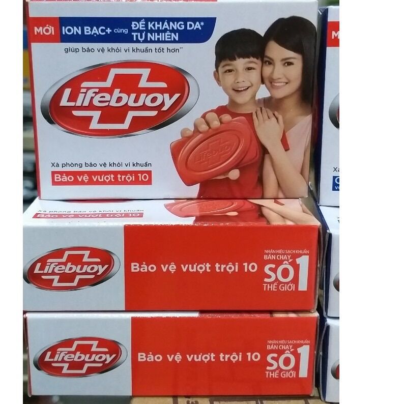 Combo 3 Xà bông cục Lifebouy diệt khuẩn 90g