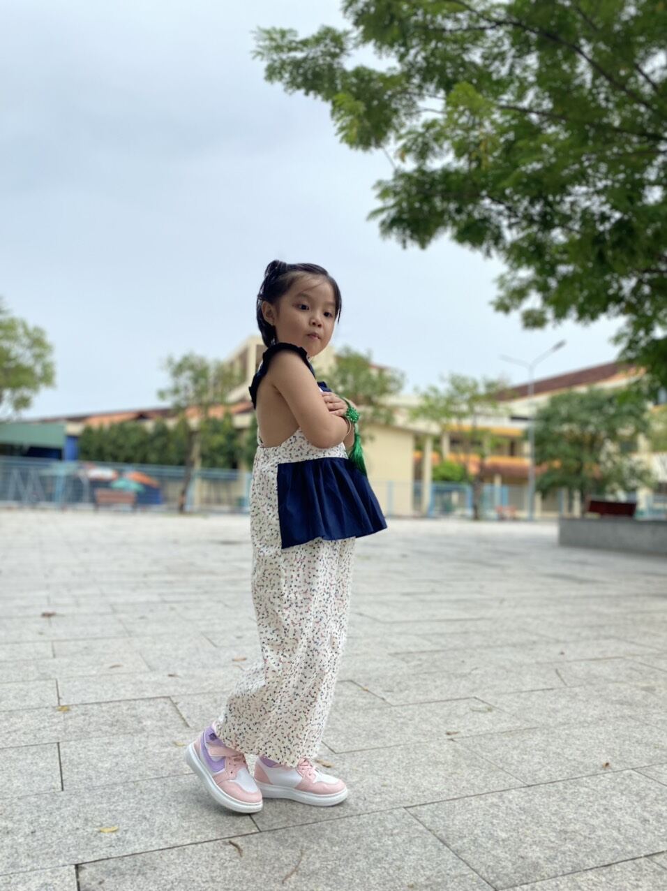 áo liền quần bee bee kids D010 cute