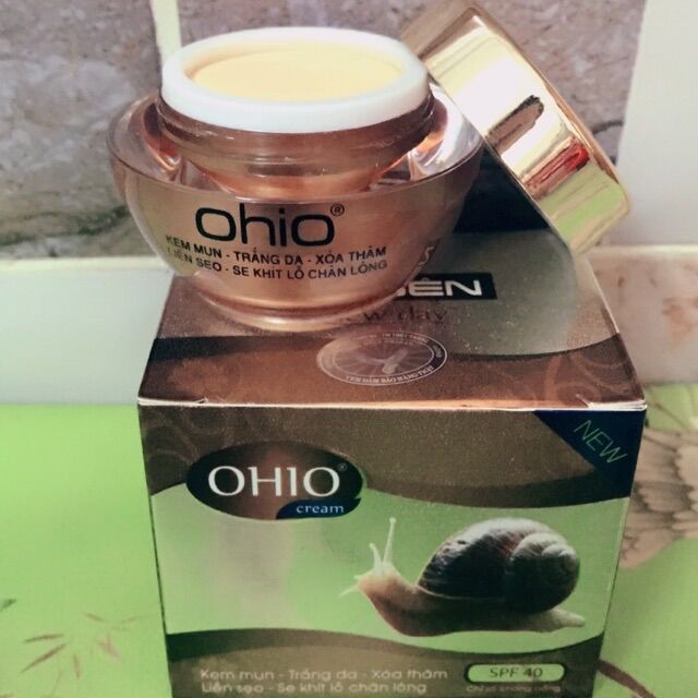 Kem mụn ohio ốc sên 20 g 5.0