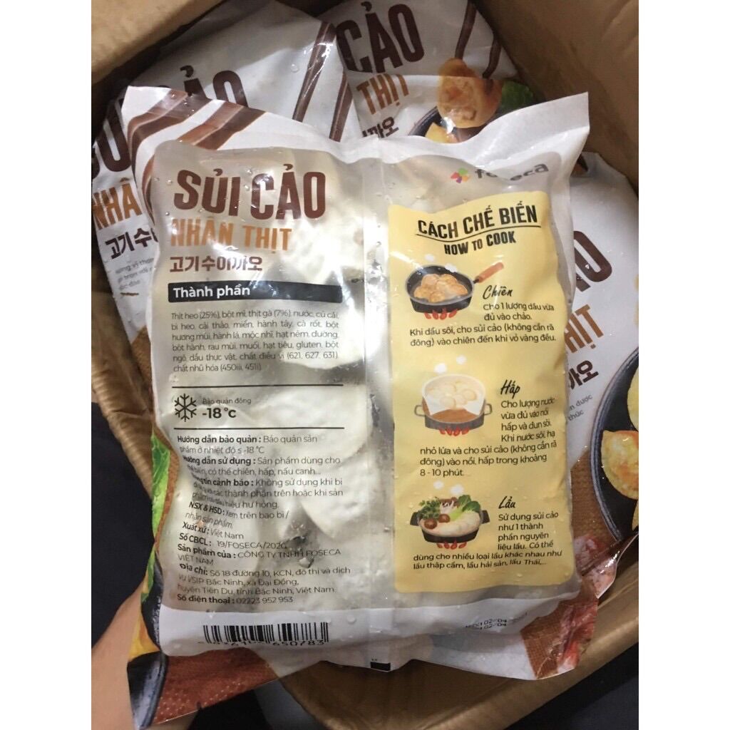 Sủi cảo nhân thịt gói 1kg ( chỉ bán tại Hà Nội )