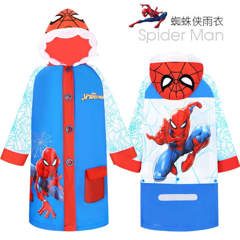 Áo mưa trẻ em disney áo mưa trẻ em học sinh áo mưa có chỗ cặp sách chống thấm nước trẻ em mẫu giáo bé trai bé gái