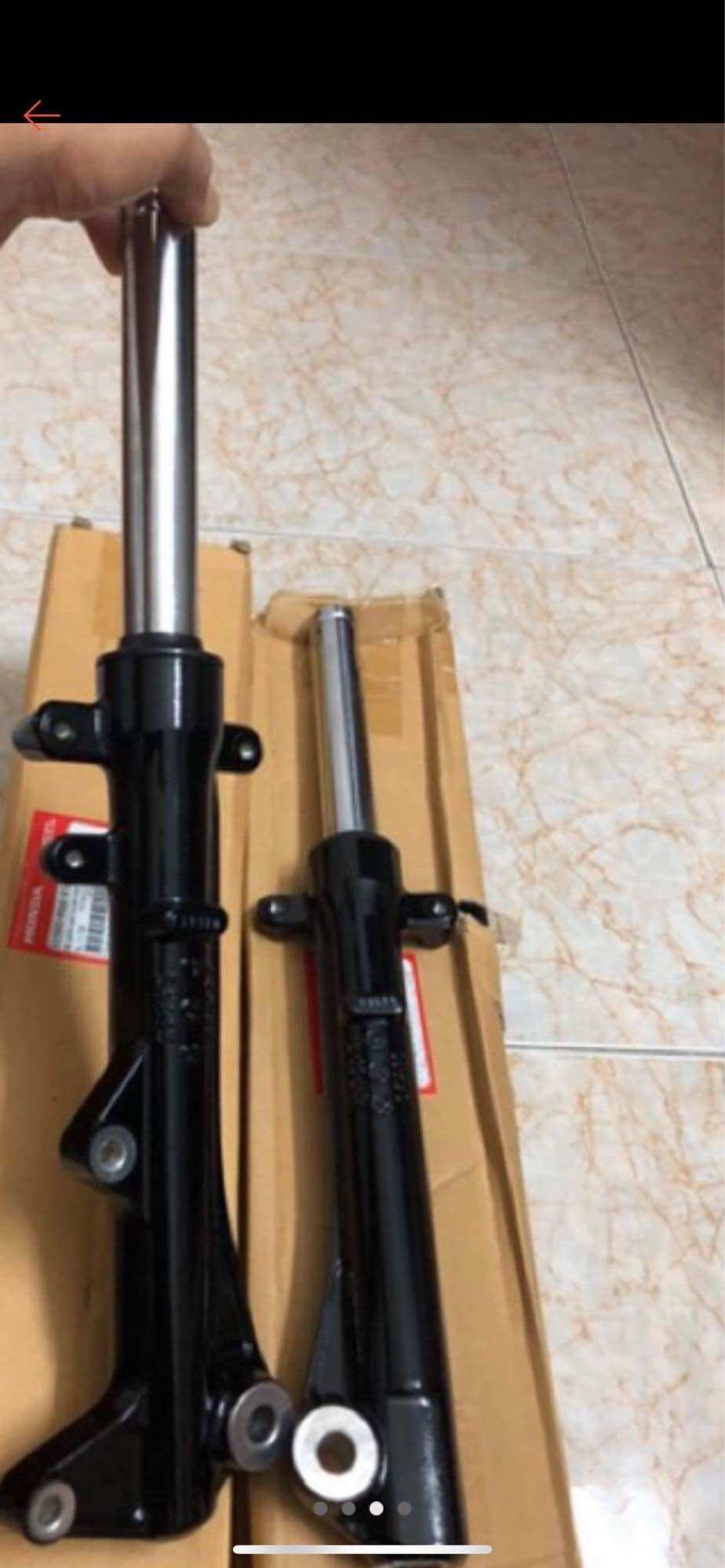 Phuộc trước Ab 125 đen + bạc Zin hãng Honda
