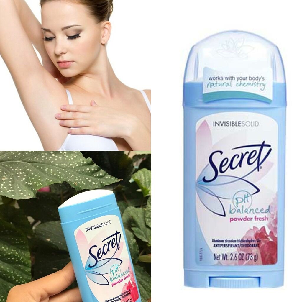 Lăn Nách Khử Mùi Secret USA Cho Nữ Invisible Solid