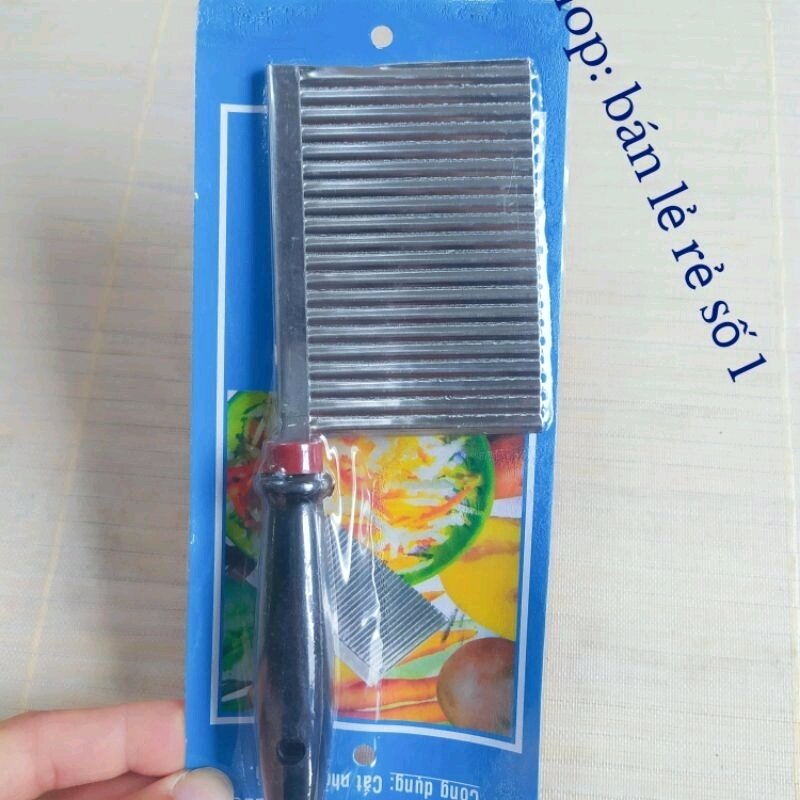 Dao, loại cắt củ quả hình sóng