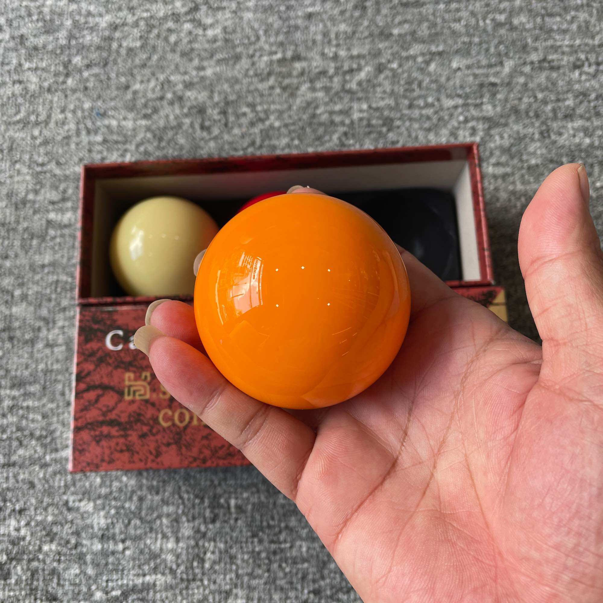 Bộ Bóng Bida Supper Carom (bi líp 3 bóng) KT 61,5mm.