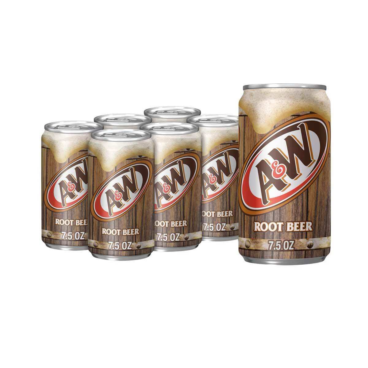 Hộp 12 lon Nước Ngọt Xá Xị A&W AW ROOT BEER củua Mỹ mỗi lon 355ml