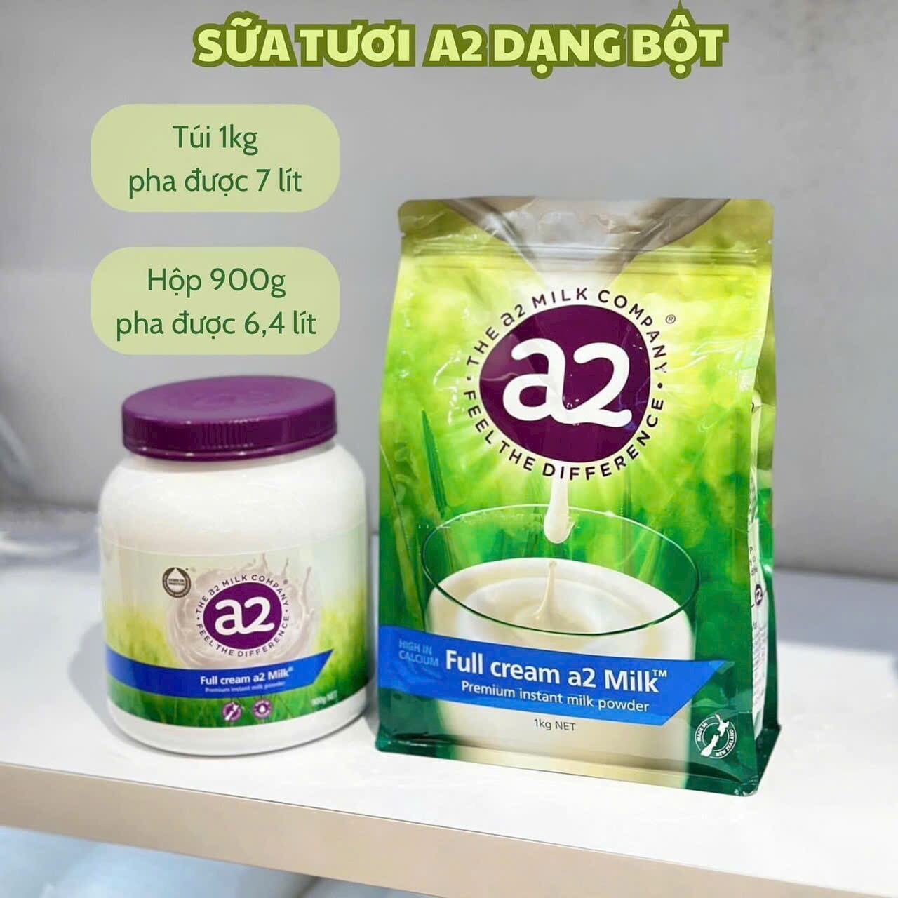 Sữa Tươi A2 Nguyên kem,tách kem