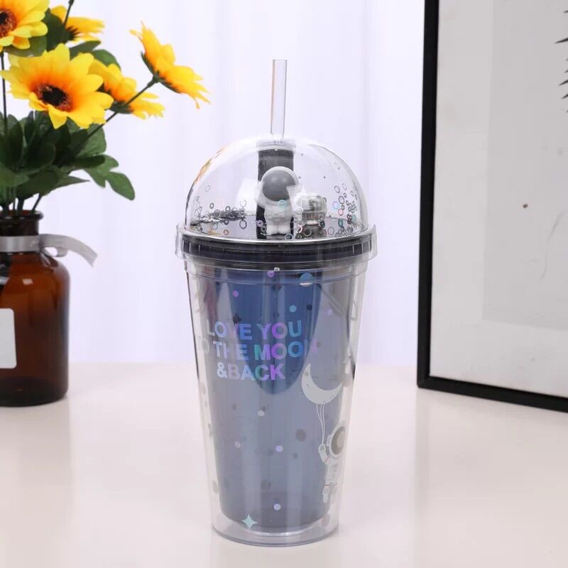 [HCM](ORDER 20-25 NGÀY) Ly nước giữ nhiệt phi hành gia 500ml