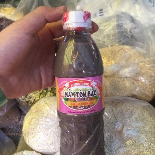 Mắm tôm bắc- đặc sản thanh hóa chai 330ml