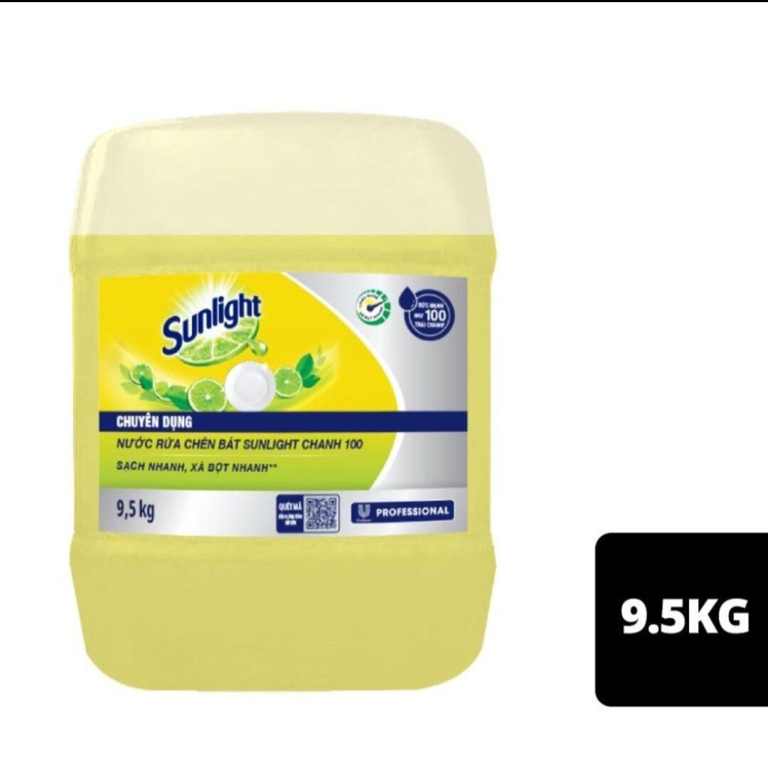 Nước rửa chén Sunlight 9.5kg hương chanh
