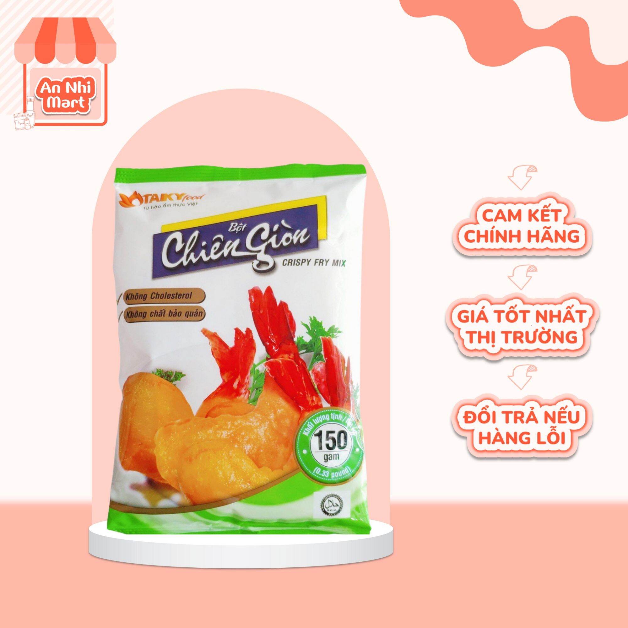 Bột chiên giòn đỏ Tài Ký 150g